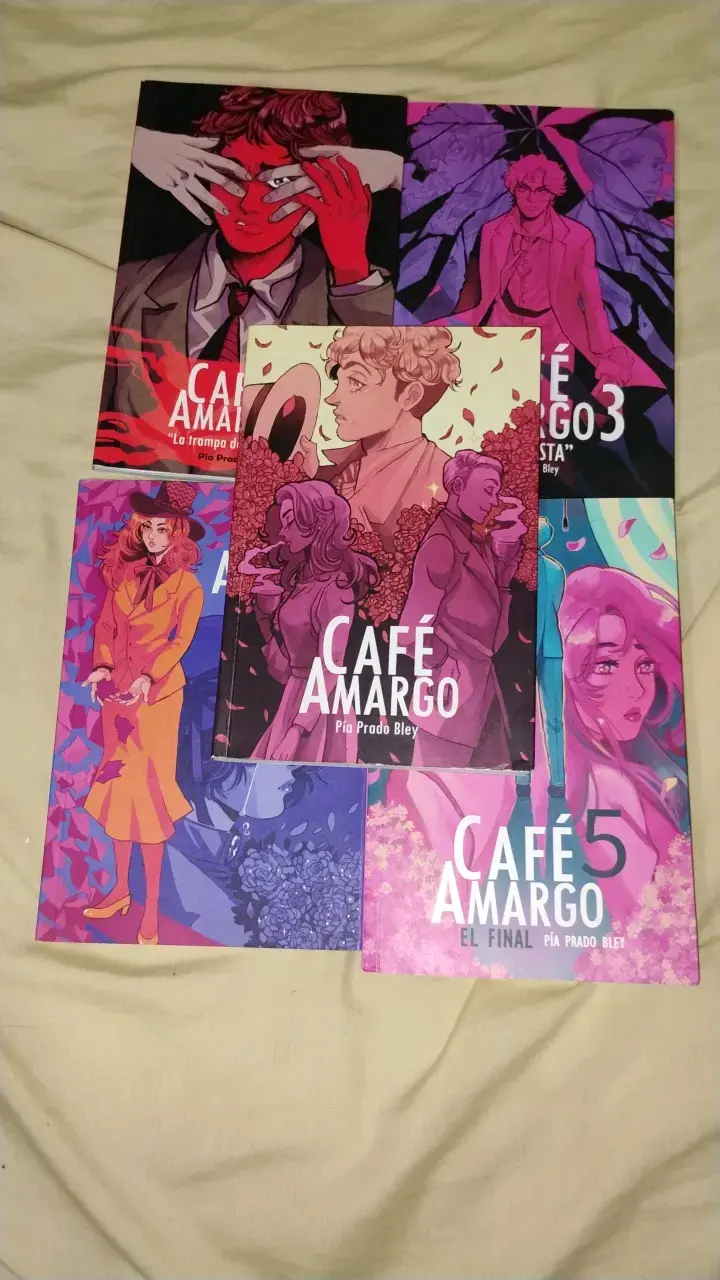 Colección de libros Café Amargo de Pia Prado Bley - 1