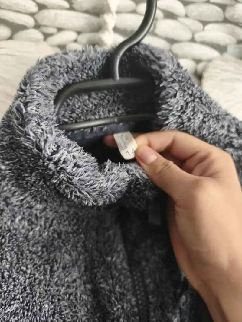 Chaqueta de polar gris - 2