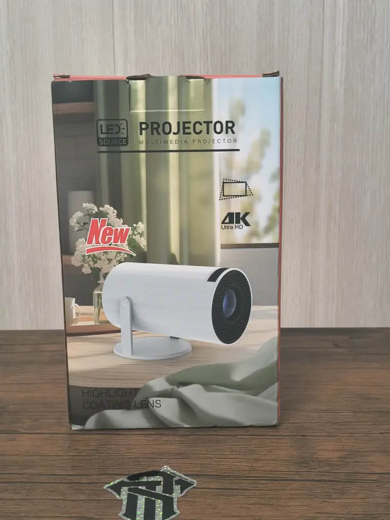 Proyector LED 4K Ultra HD Blanco - 1