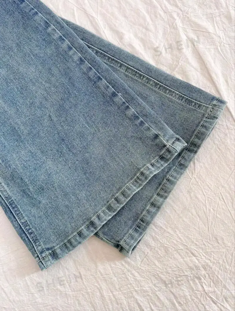 Pantalones de mezclilla acampanados Shein - 6
