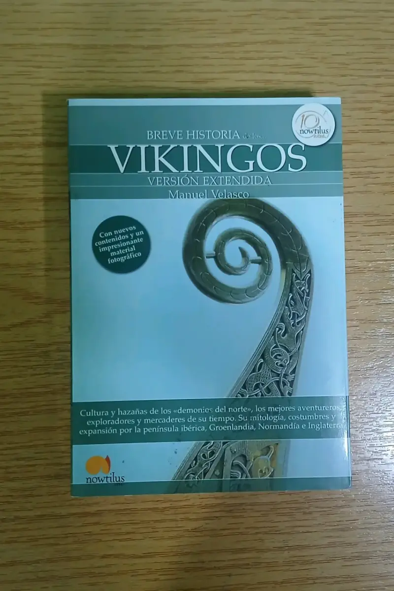 Libro Breve Historia de los Vikingos de Manuel Velasco - 1