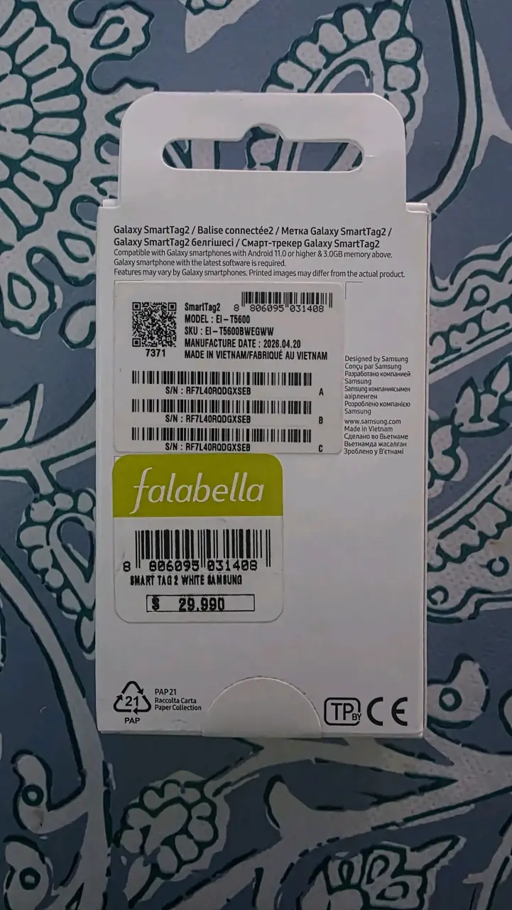 Samsung Galaxy SmartTag2 para rastreo de objetos - 2