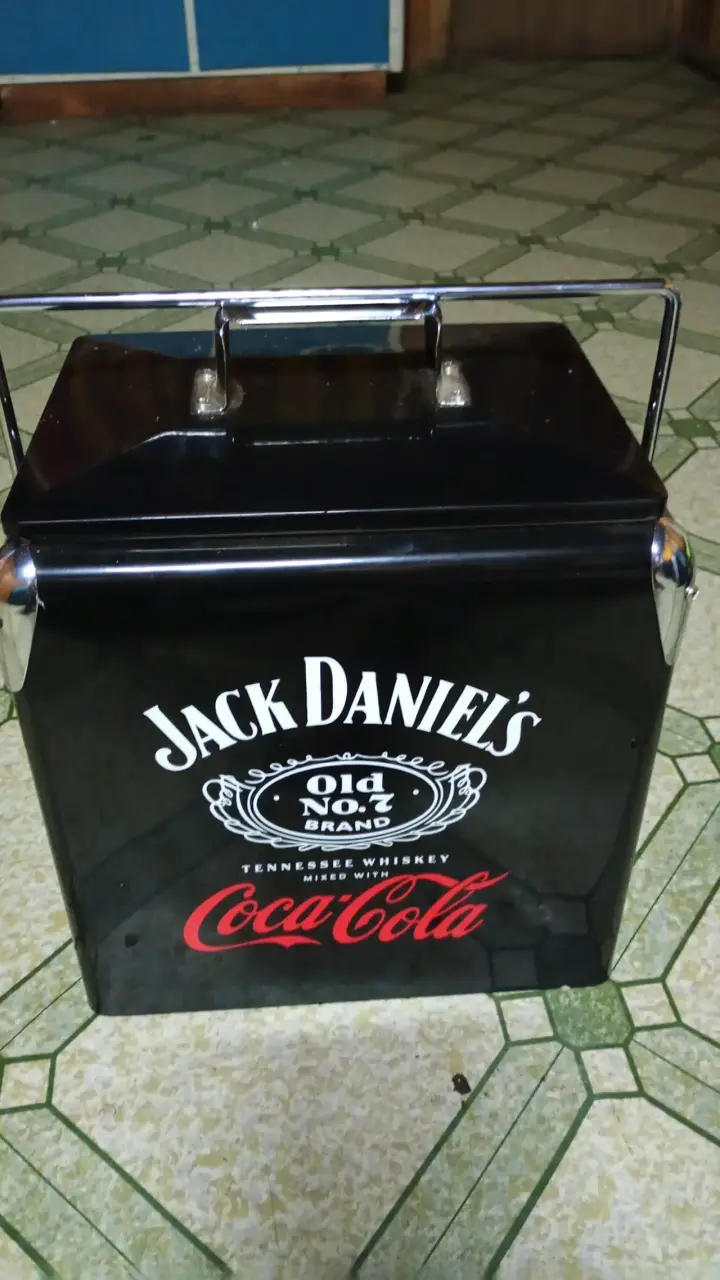 Nevera portátil Jack Daniel's Coca-Cola vintage - 1