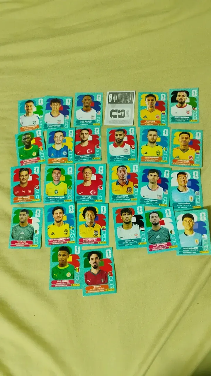 Colección de láminas del mundial