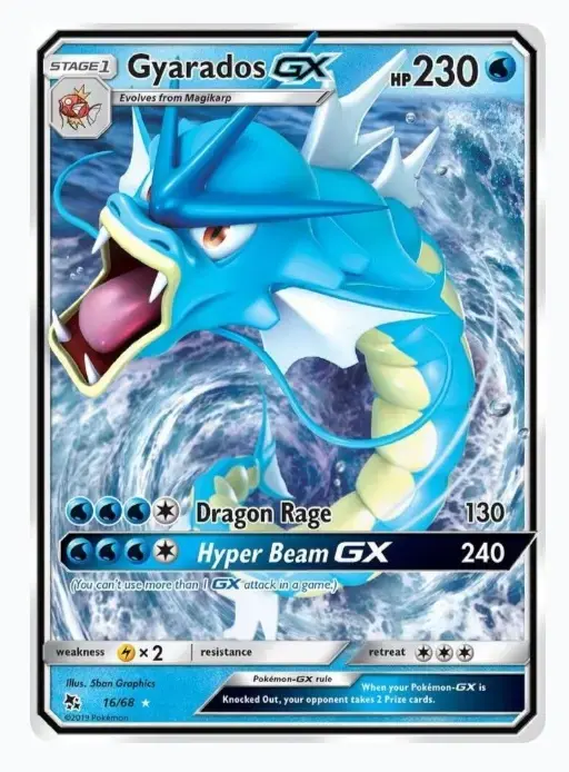 Carta Pokémon Gyarados GX 230HP