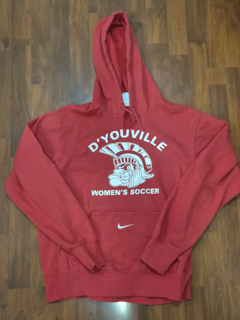Polerón rojo Nike D'Youville Women's Soccer - 1