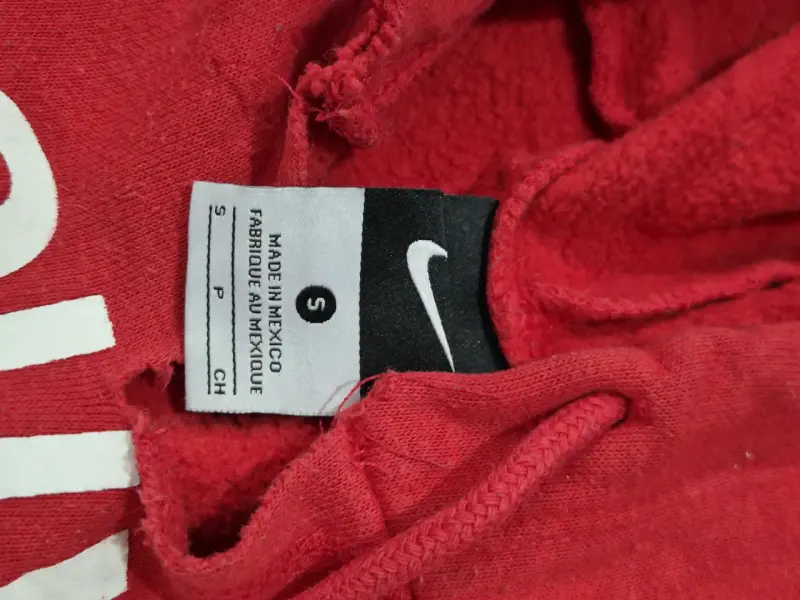 Polerón rojo Nike D'Youville Women's Soccer - 3