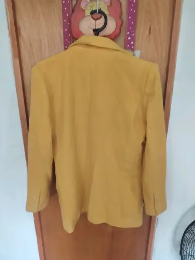 Blazer amarillo para mujer Ozsultan - miniatura 2