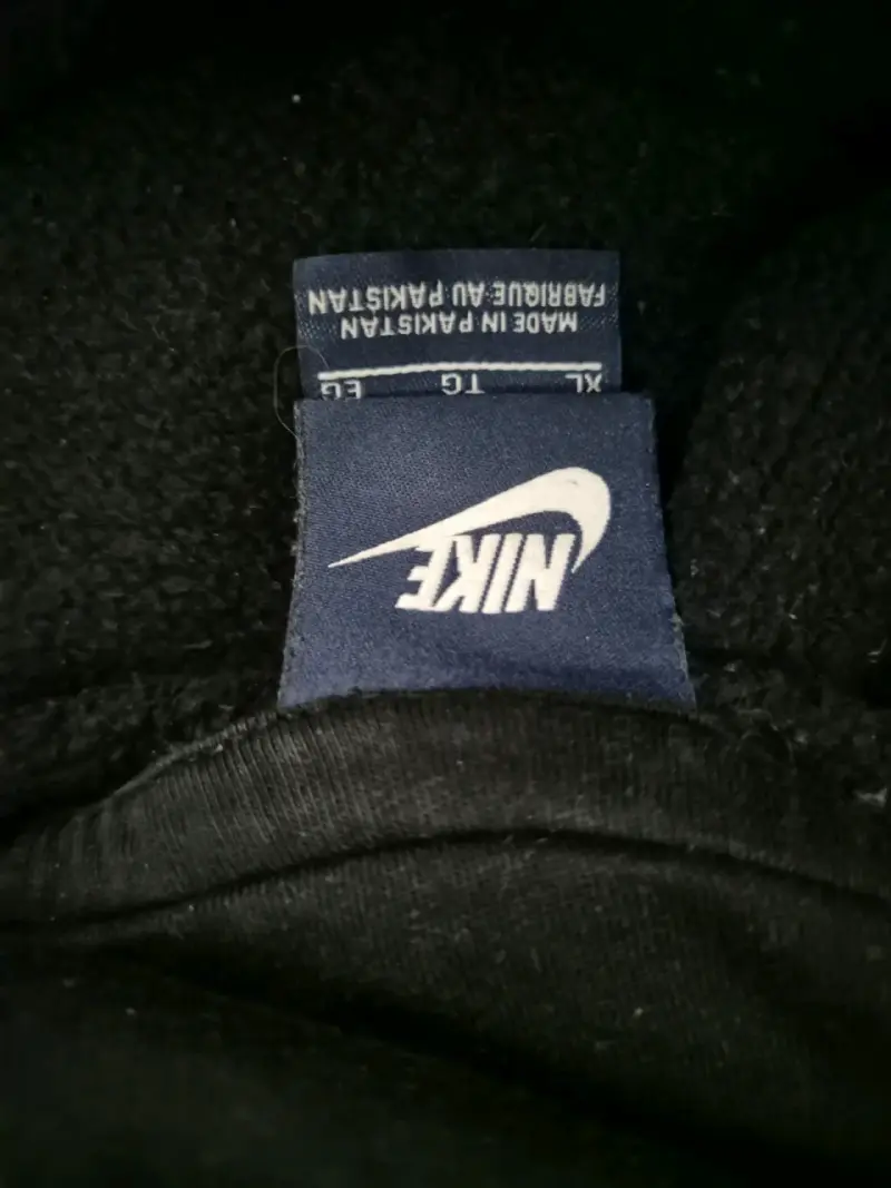 Polerón con capucha negro Nike talla XL - 3