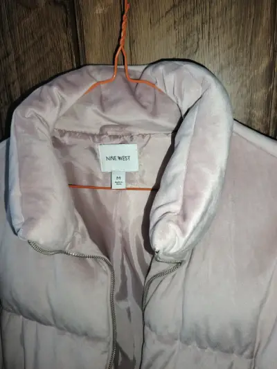 Chaqueta acolchada rosa Nine West para mujer - miniatura 1