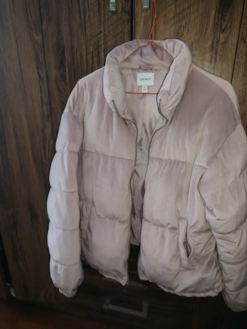Chaqueta acolchada rosa Nine West para mujer - 2