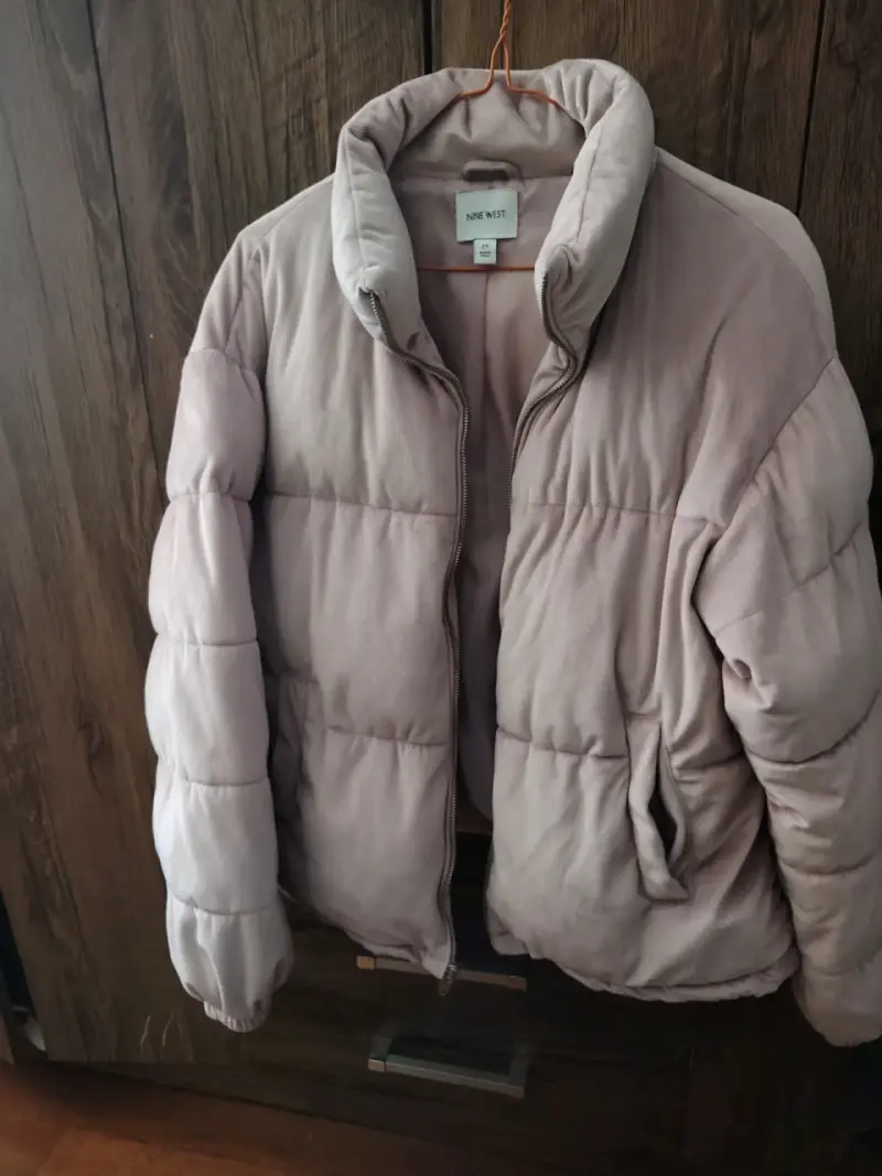 Chaqueta acolchada rosa Nine West para mujer - 3