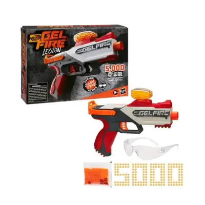 Pistola de Gel Nerf GelFire Legion con 5000 balas - miniatura 1