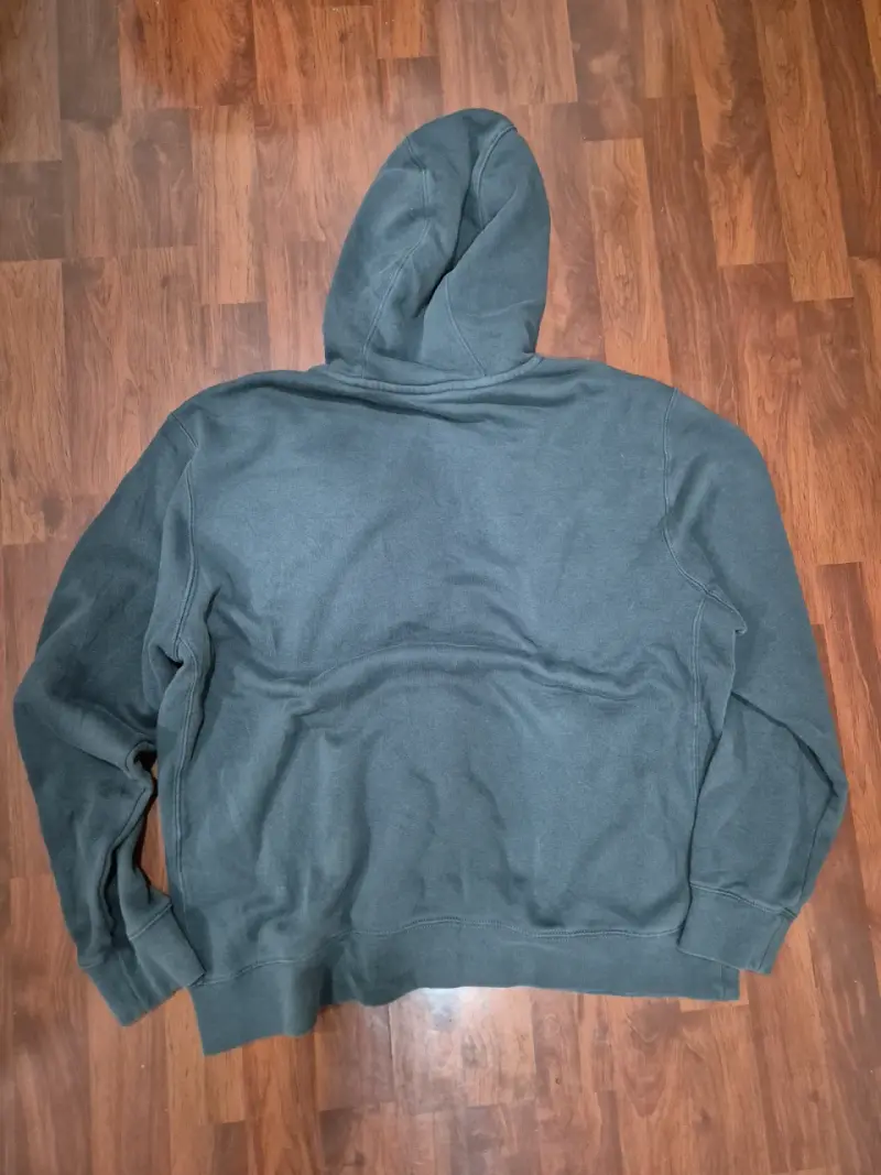 Polerón con capucha Nike gris talla L - 2