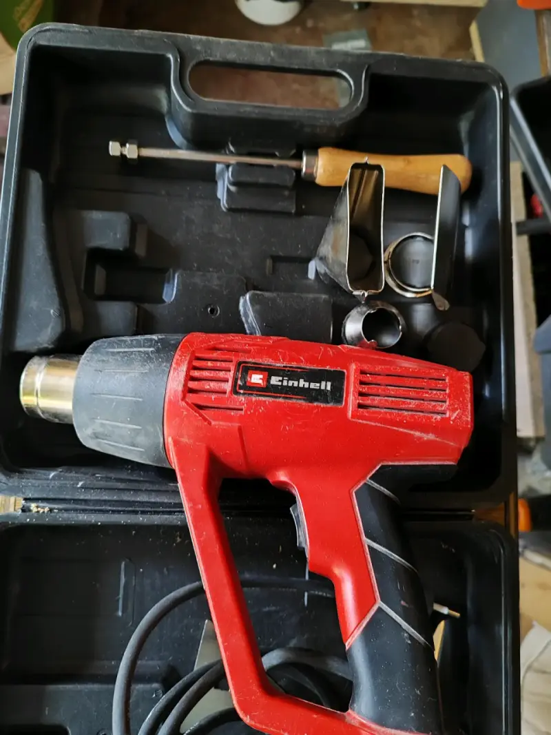Pistola de calor Einhell con accesorios - 1