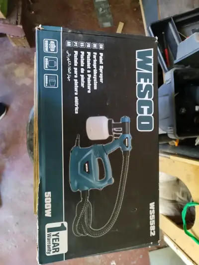 Pistola para pintura eléctrica Wesco 500W - miniatura 1