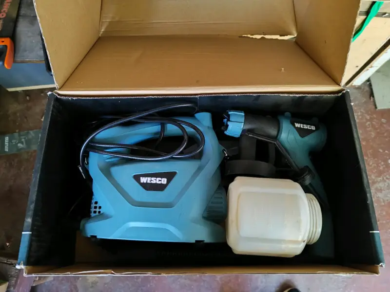 Pistola para pintura eléctrica Wesco 500W - 2