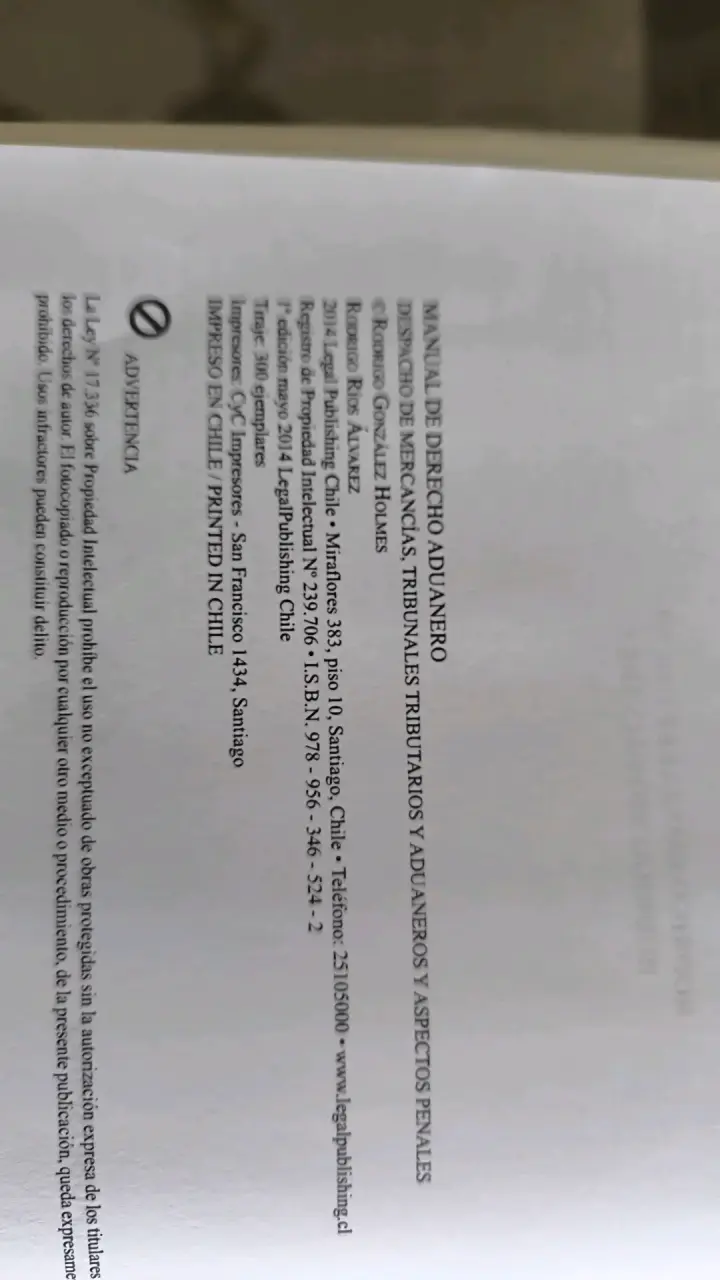 Manual de Derecho Aduanero Thomson Reuters - 3