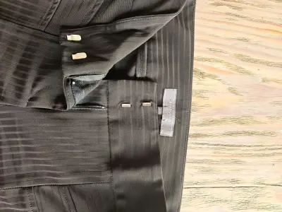 Traje de mujer a rayas formal - miniatura 5