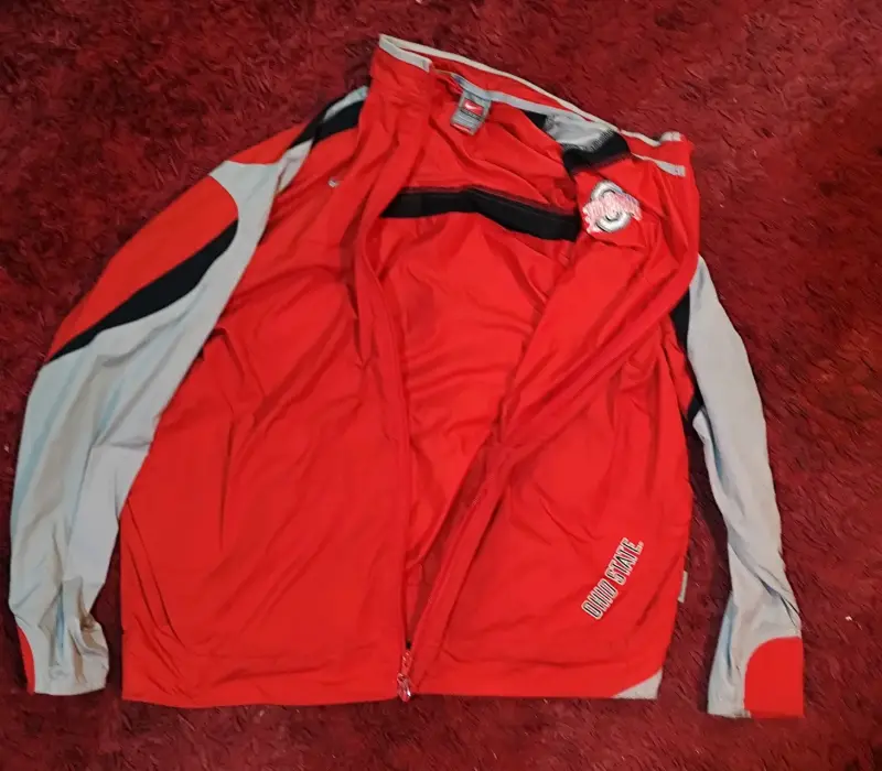 Chaqueta deportiva Nike roja Ohio State - 2
