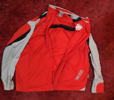 Chaqueta deportiva Nike roja Ohio State - miniatura 2