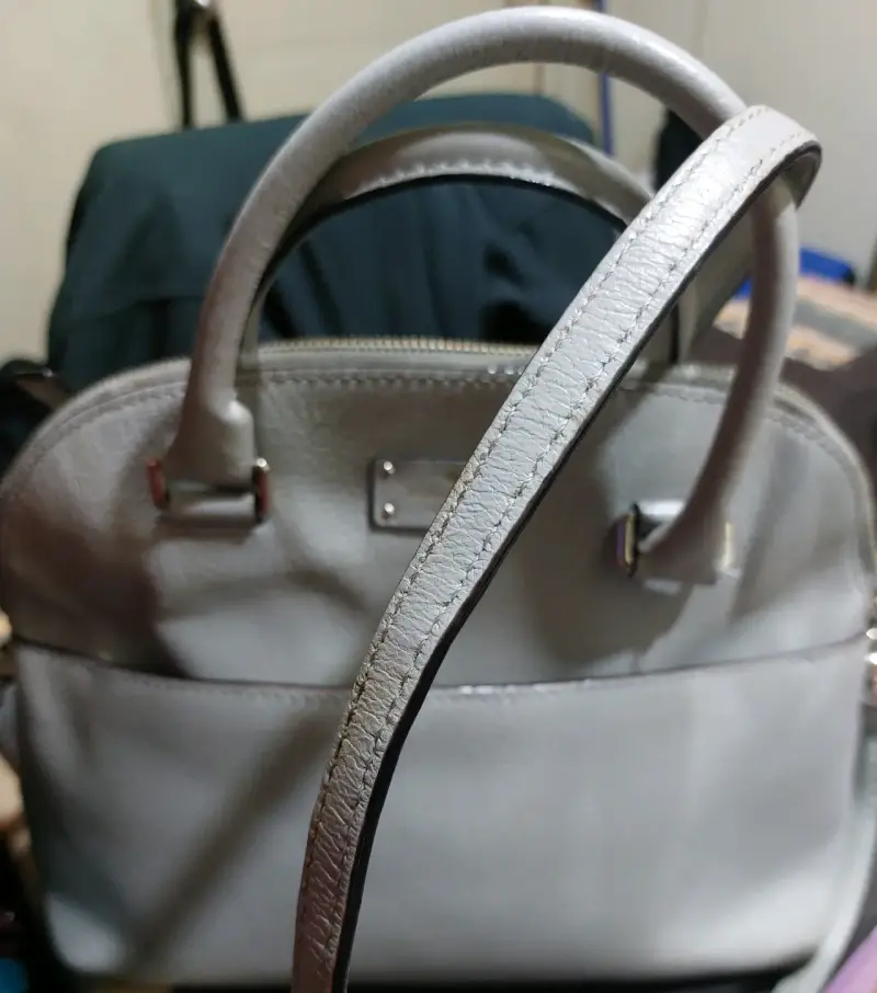 Bolso de mano con asa larga gris Kate Spade - 1