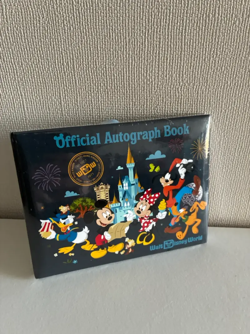 Libro de autógrafos Disney World oficial - 1
