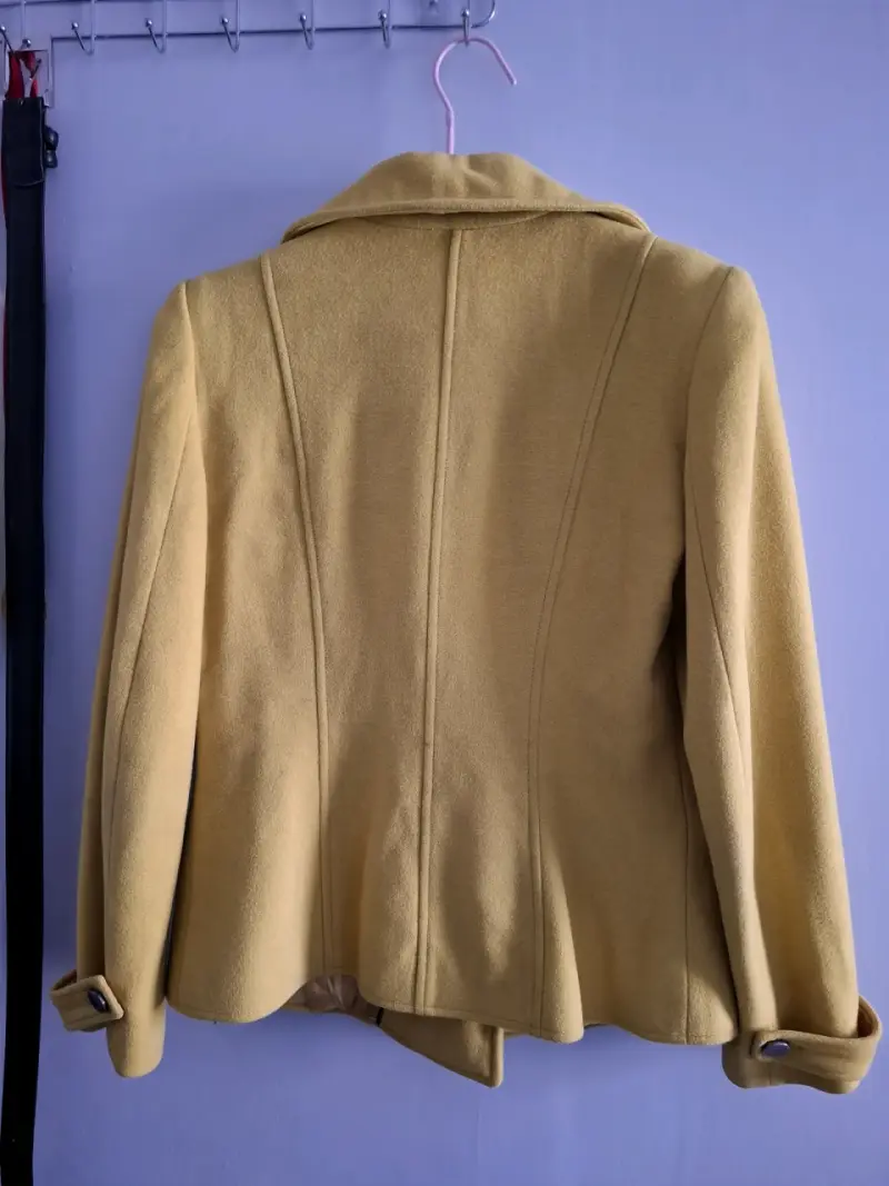 Abrigo amarillo mujer Dalu talla 42 - 2