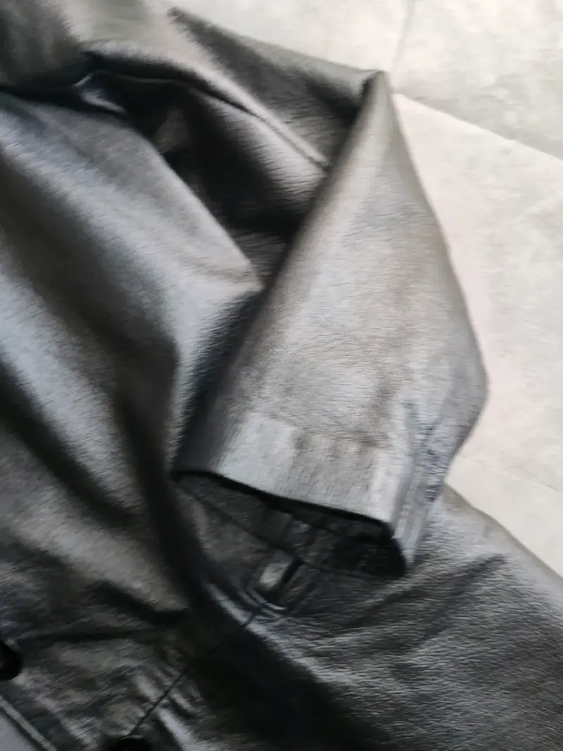 Chaqueta de cuero negra Rossano para mujer - 2