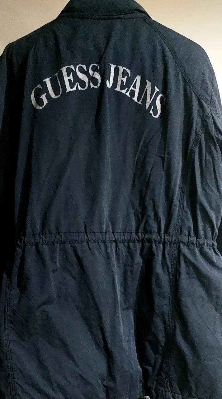 Chaqueta Guess Jeans azul con bolsillos - 2