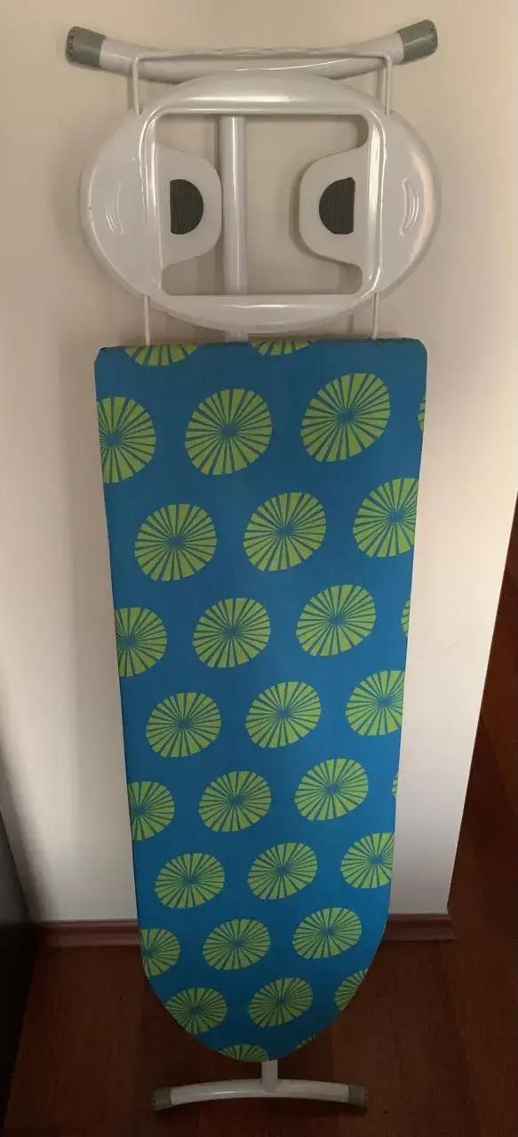 Plancha de vapor con tabla de planchar azul - 2