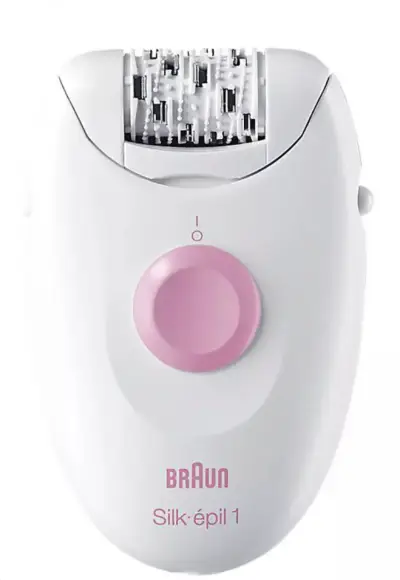 Depiladora eléctrica Braun Silk-épil 1 con accesorios - miniatura 2