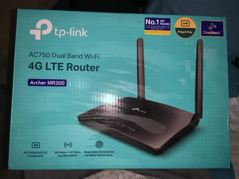 Router TP-Link Archer MR200 4G LTE Dual Band - 1