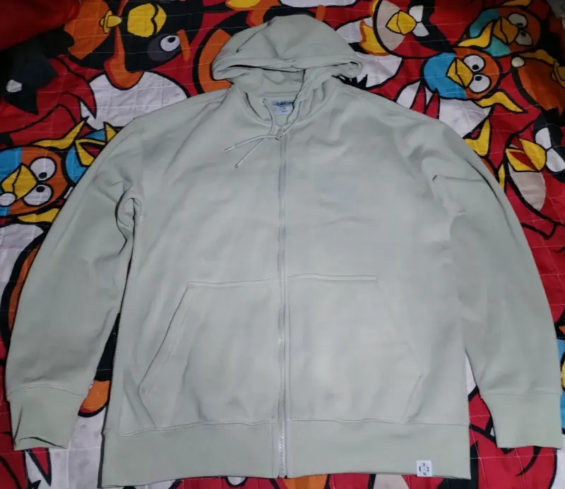 Polerón Bearcliff Beige con Cierre y Capucha