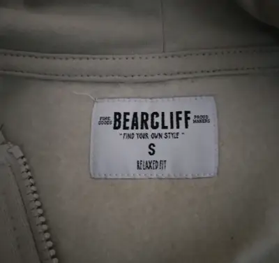 Polerón Bearcliff Beige con Cierre y Capucha - miniatura 3