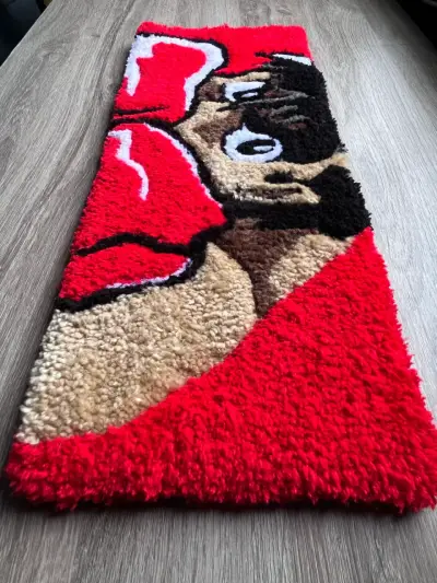 Alfombra tufting de boxeador estilo anime ippo - miniatura 4