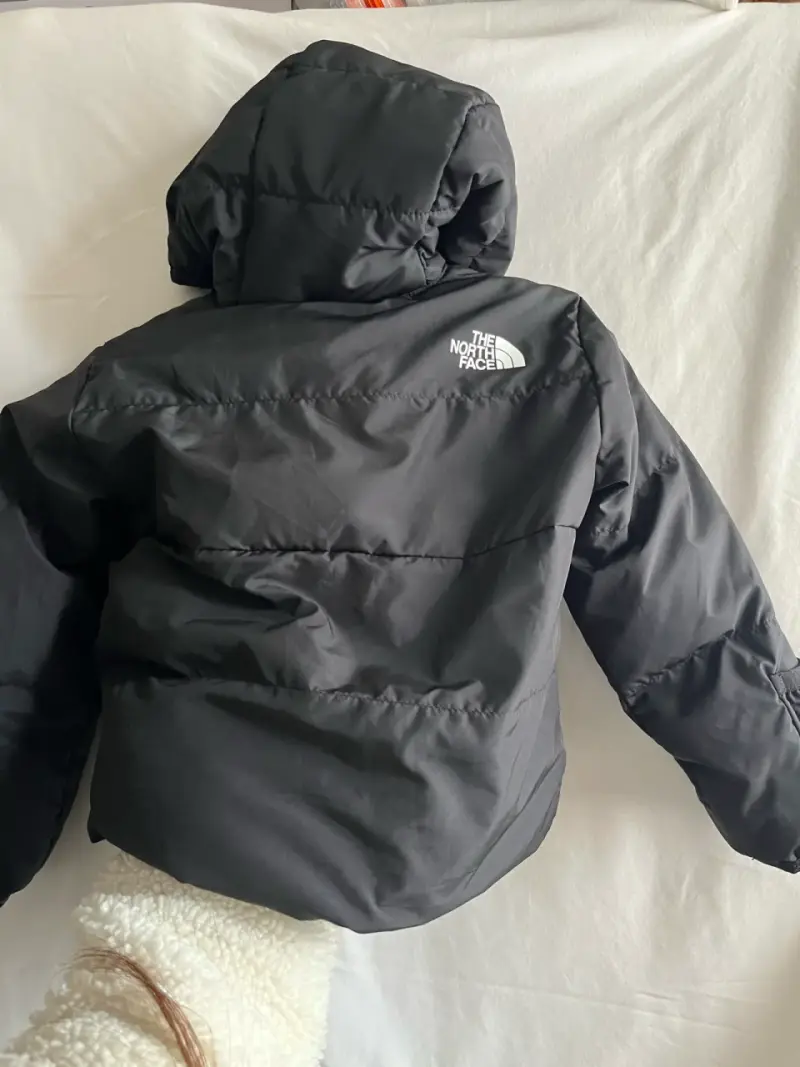 Chaqueta de bebé The North Face negra con capucha - 2
