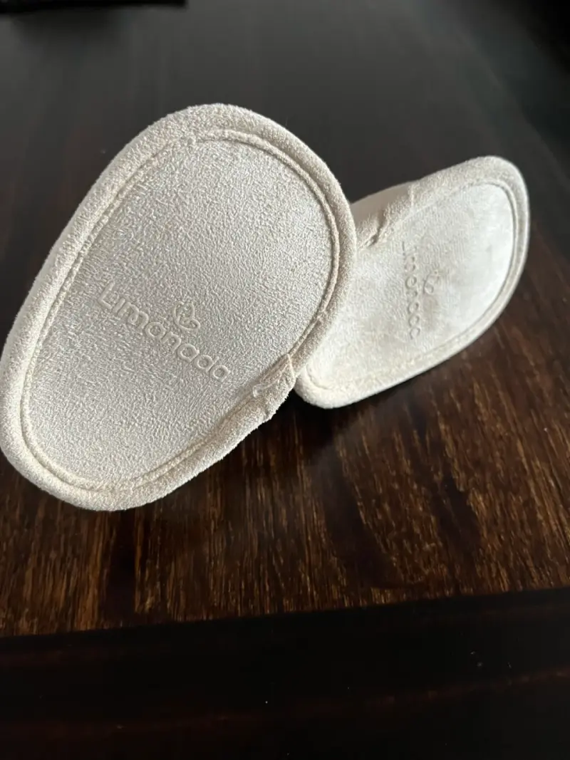Botines de bebé beige con forro suave - 3