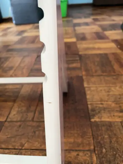 Silla alta para bebé Kinderkraft blanca ajustable - miniatura 5