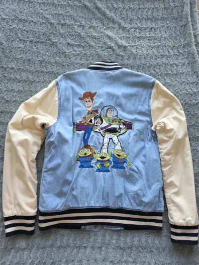 Chaqueta Toy Story Disney Pixar azul y beige - miniatura 2
