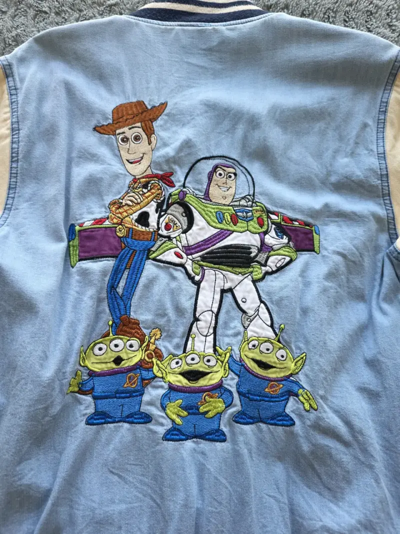 Chaqueta Toy Story Disney Pixar azul y beige - 4