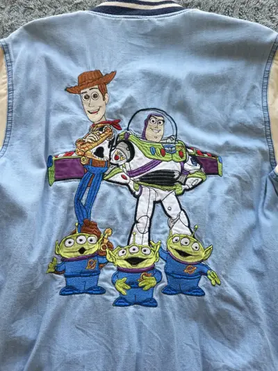 Chaqueta Toy Story Disney Pixar azul y beige - miniatura 4