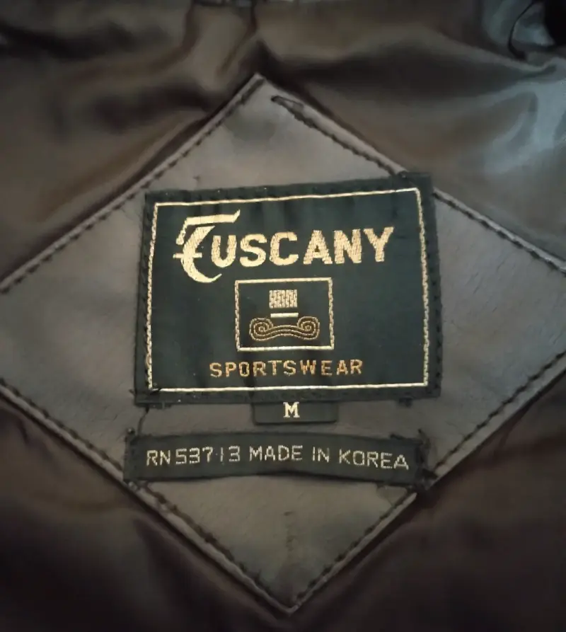 Chaqueta de cuerina marrón Tuscany para hombre - 3