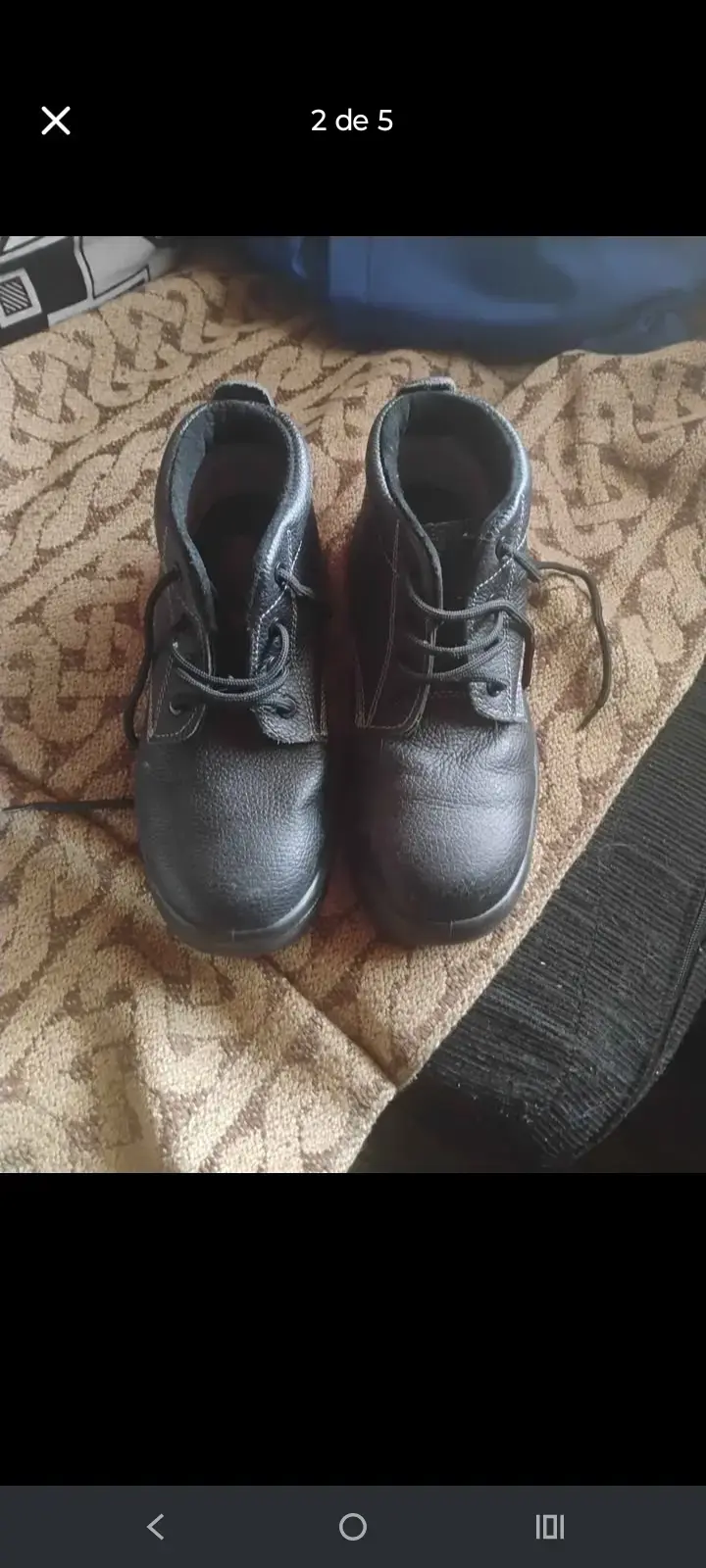Zapatos de seguridad negras talla 39 de mujer - 2