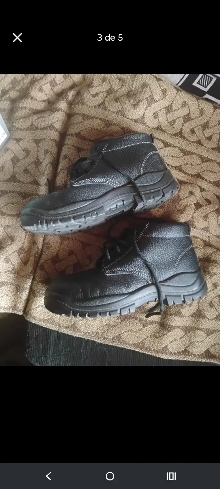 Zapatos de seguridad negras talla 39 de mujer - 3