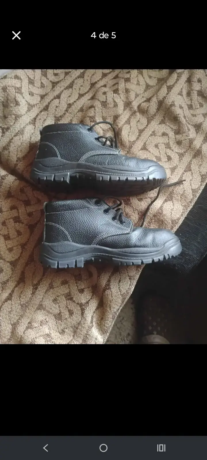 Zapatos de seguridad negras talla 39 de mujer - 4