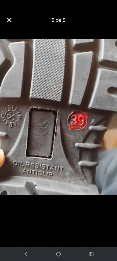 Zapatos de seguridad negras talla 39 de mujer - miniatura 5