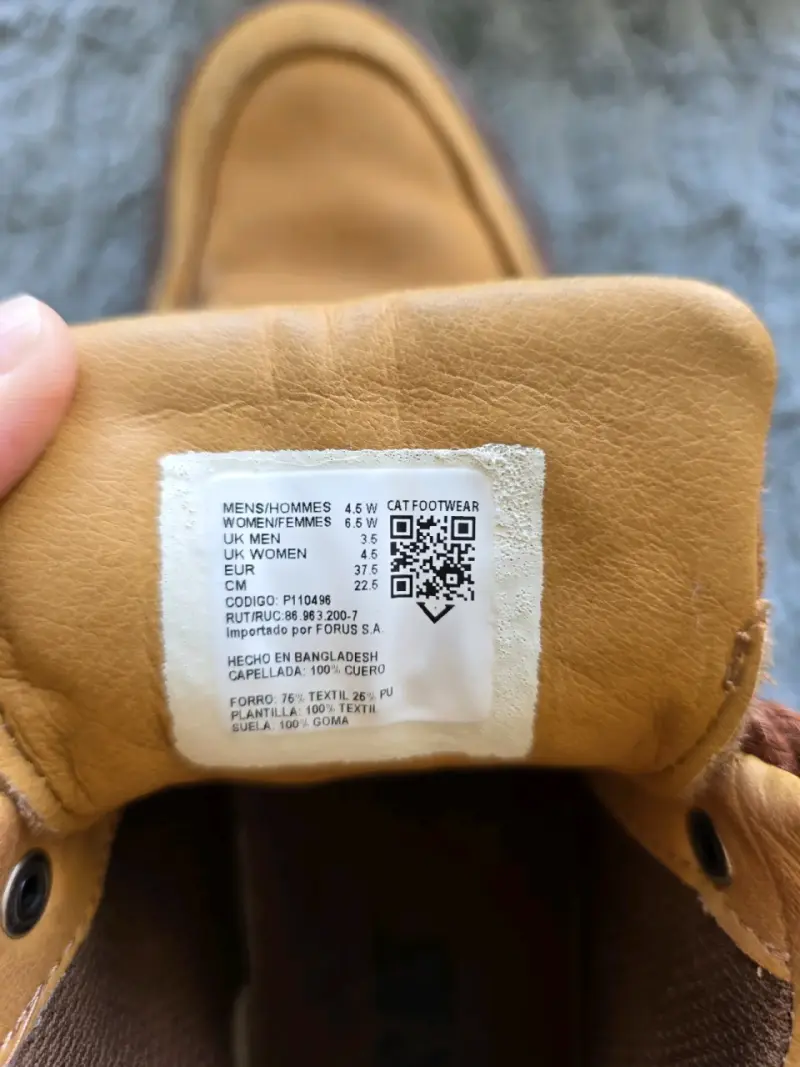 Botas de montaña CAT Footwear marrón claro - 3