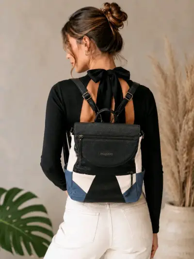 Mochila  Desigual multicolor con diseño moderno - miniatura 1