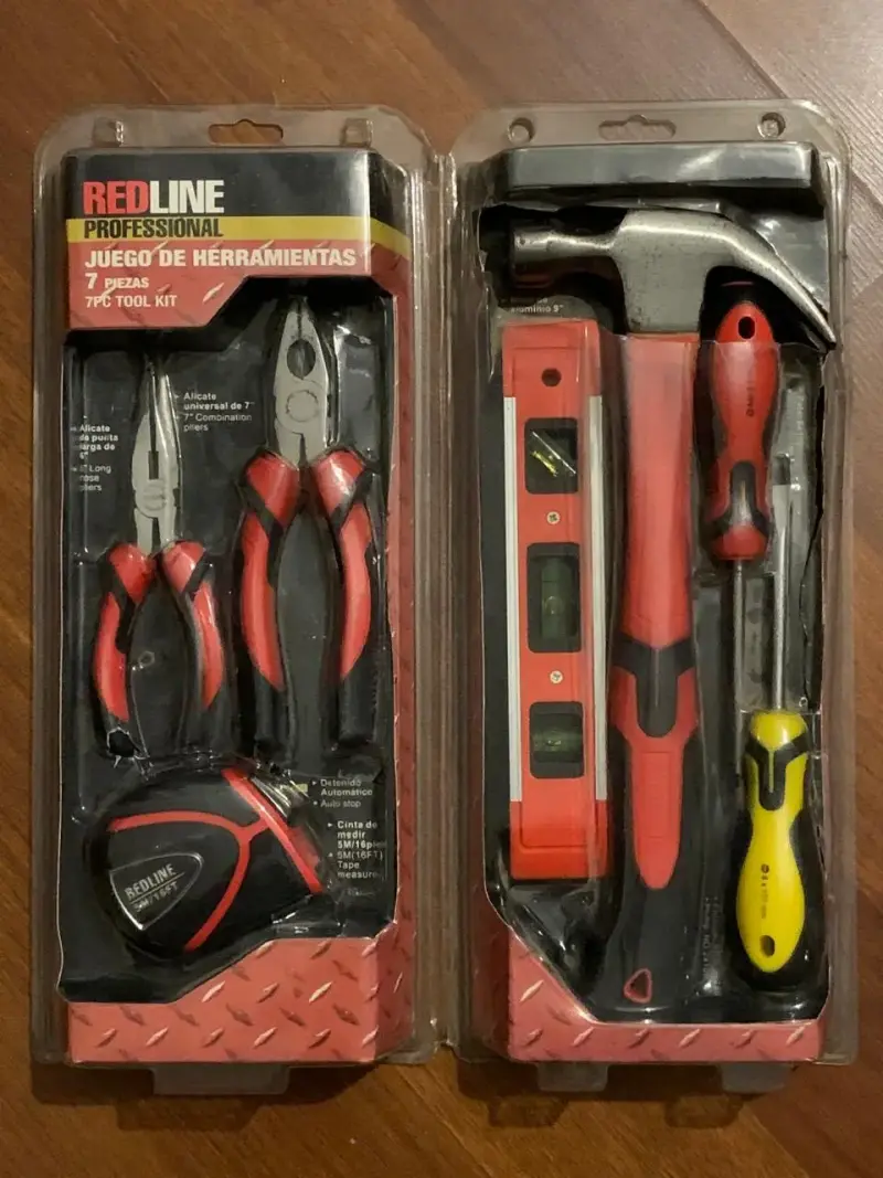 Kit de 9 herramientas Redline Multiuso